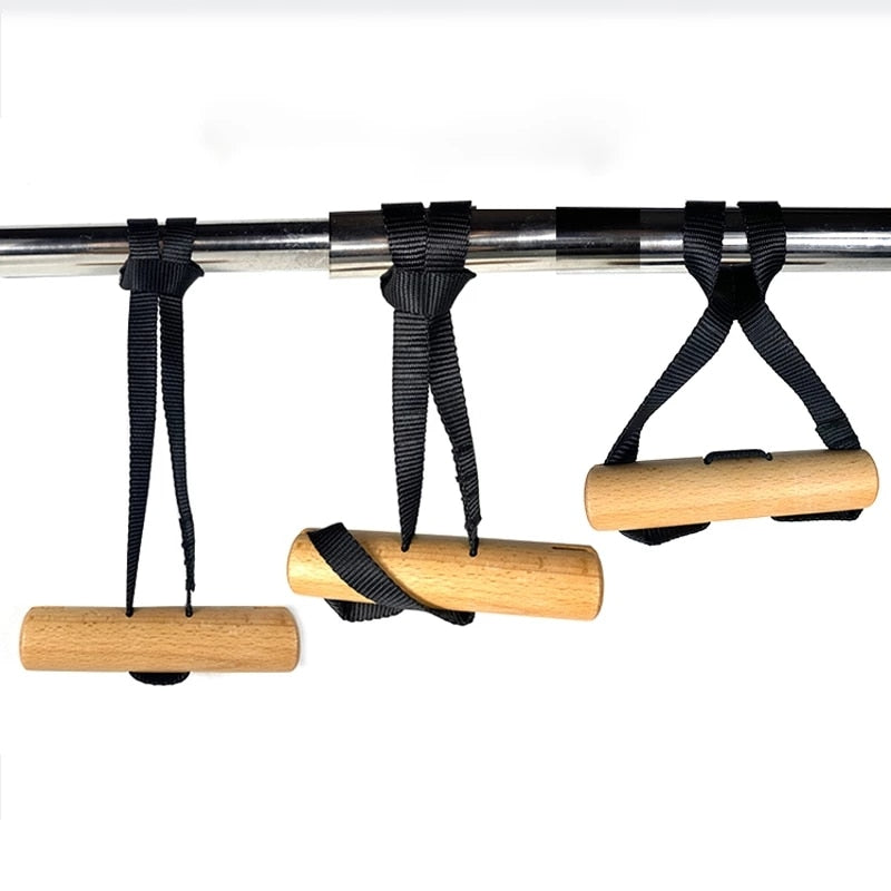 Wooden Grips Pull Up Handles