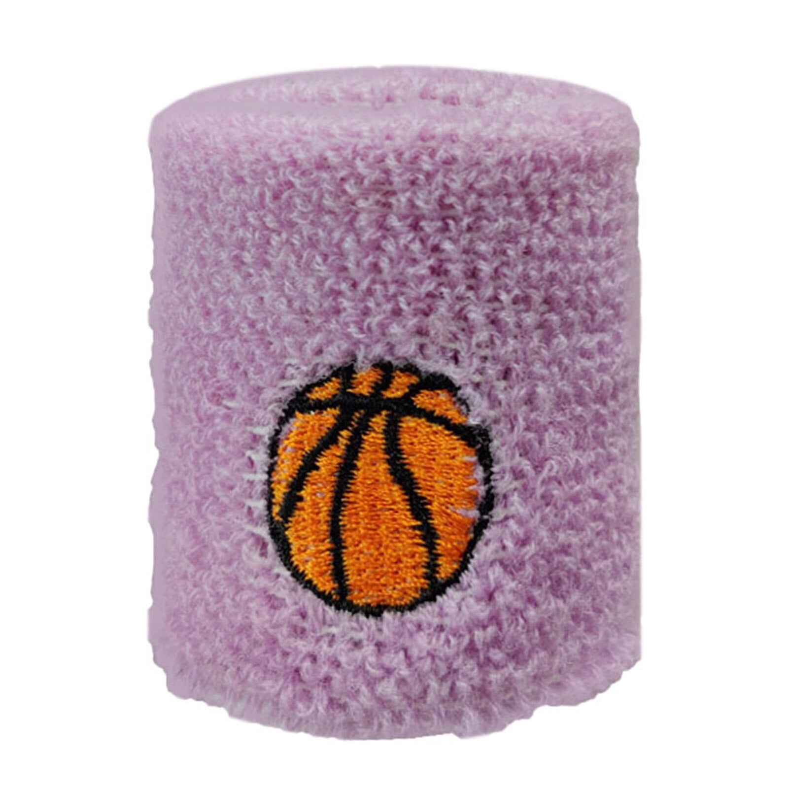 Kids Sports Wristbands Purple Basketball