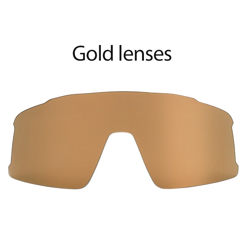 Men Polarized Sunglasses Gold lens 3 lens