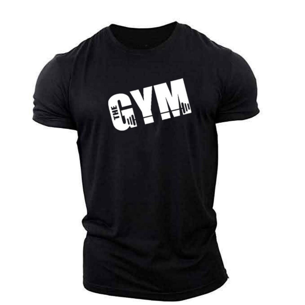 Men 3d GYM Muscle Pattern Tops