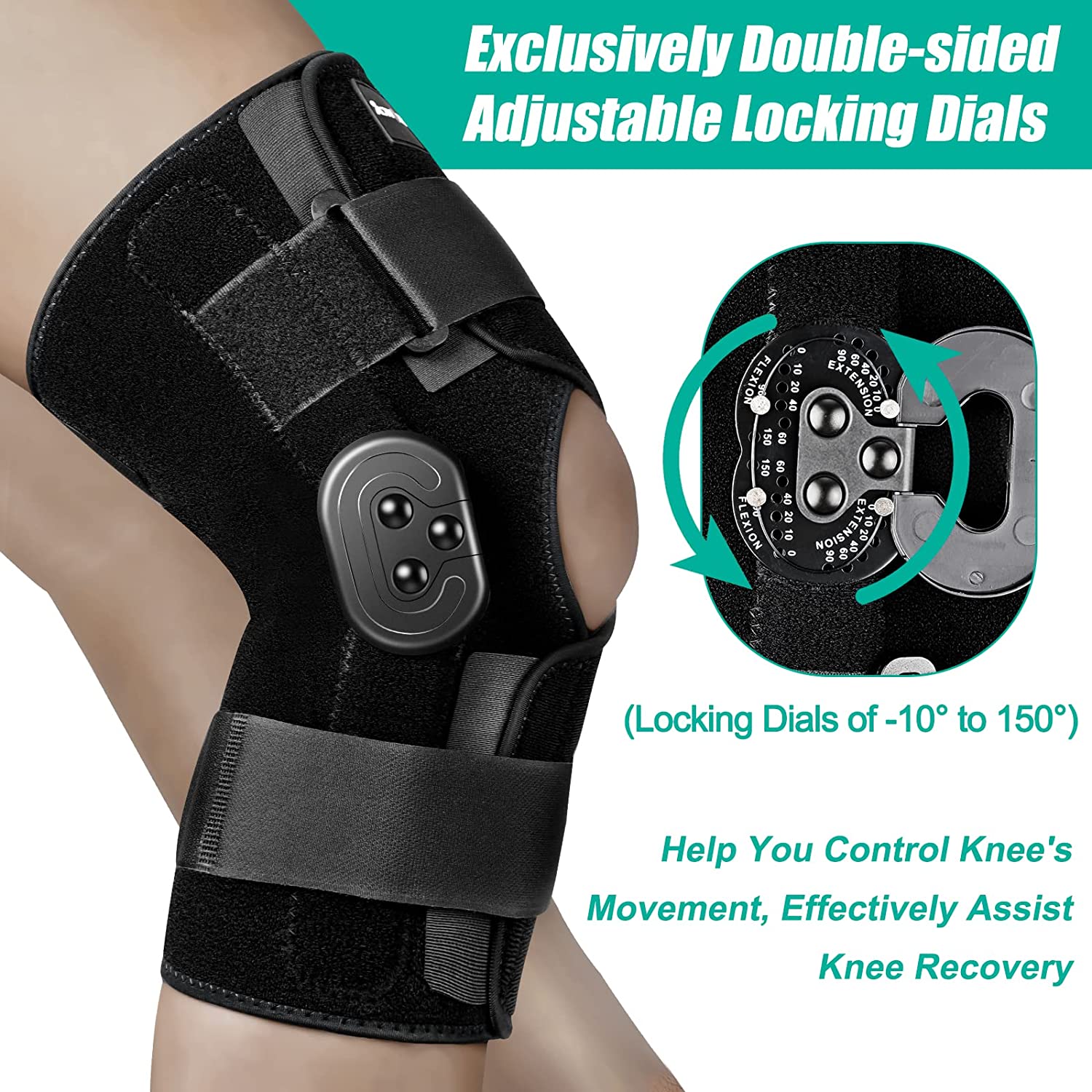 Adjustable Hinged Knee Brace