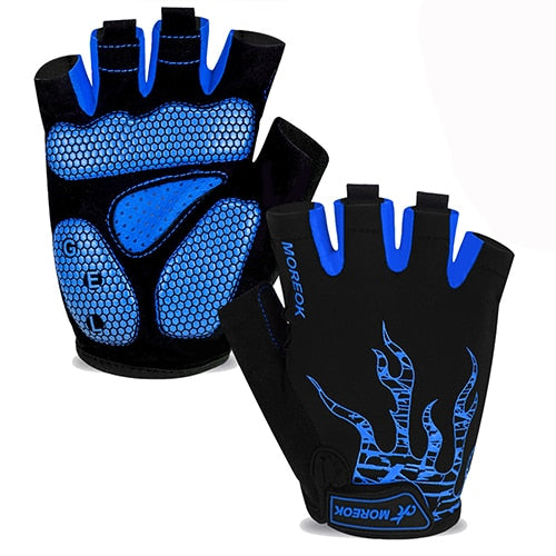 Mens Cycling Gloves 050-Blue