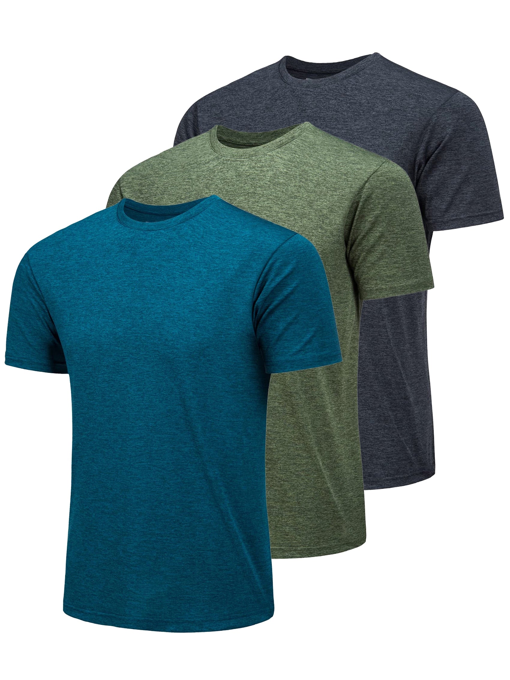 Mens Crew Neck Short Sleeve Shirts Package 4