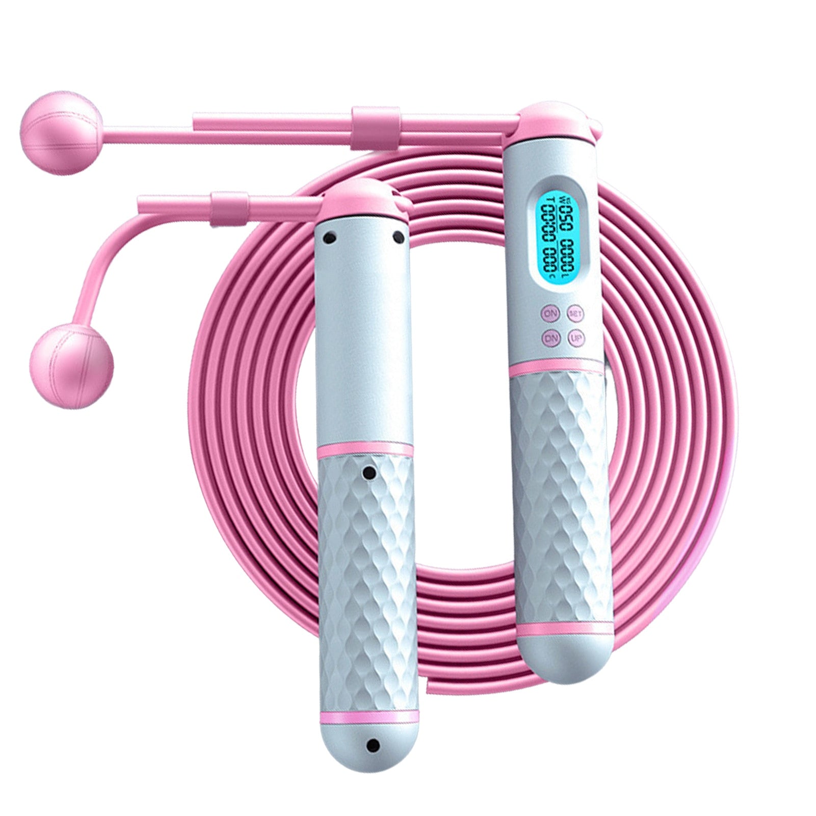 2-in-1 Intelligent Jump Rope Pink