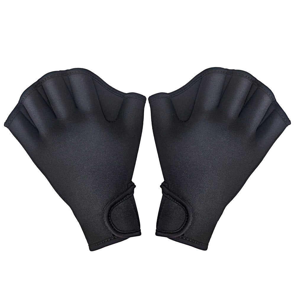 1 Pair Swimming Gloves