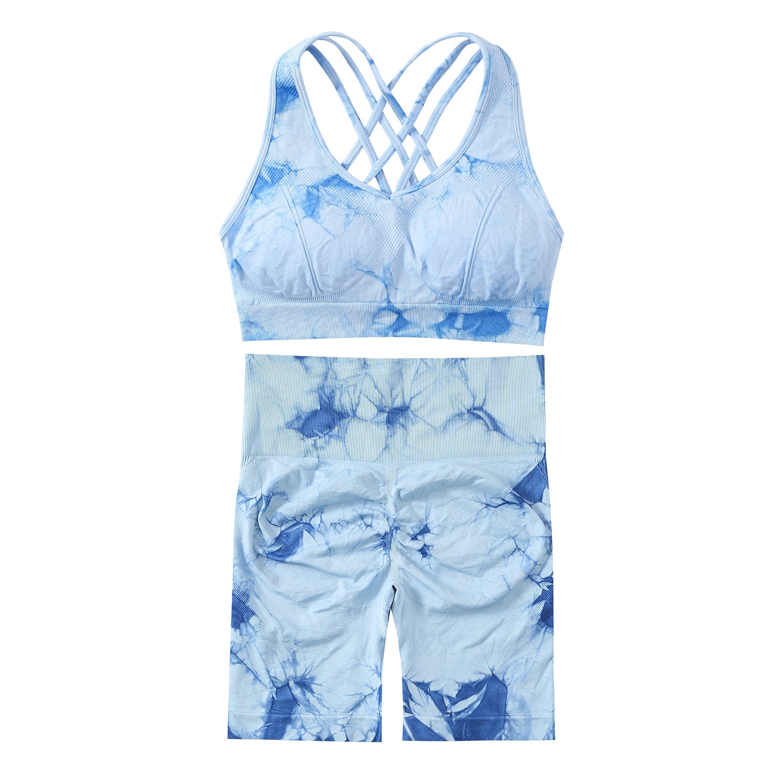 Women Sexy Tie-dye Sportswear