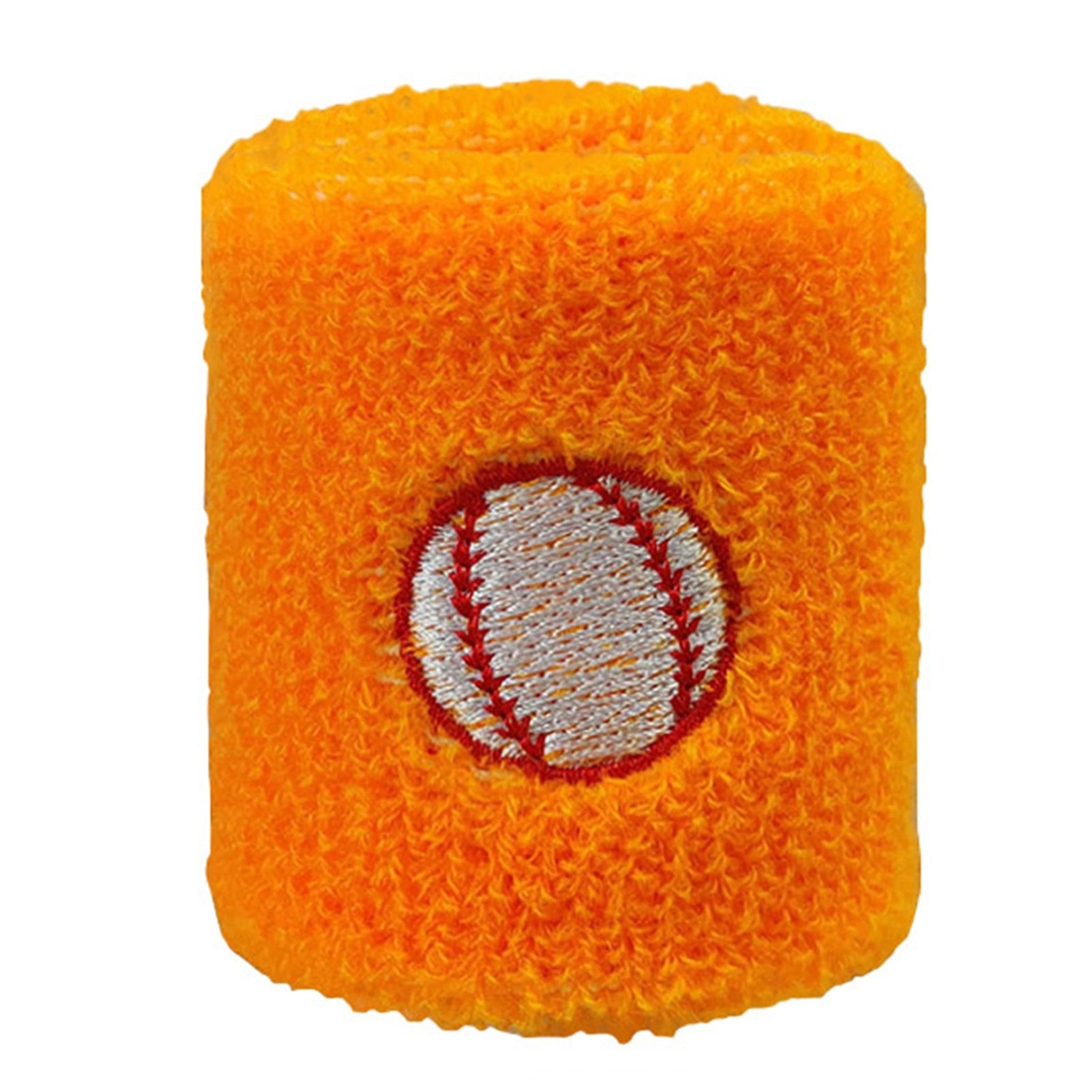 Kids Sports Wristbands Orange Volleyball