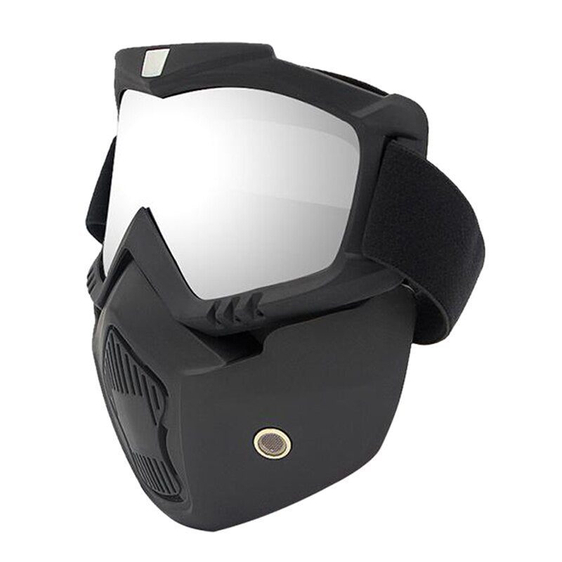 Bicycle Tactical Goggle Glasses Mask