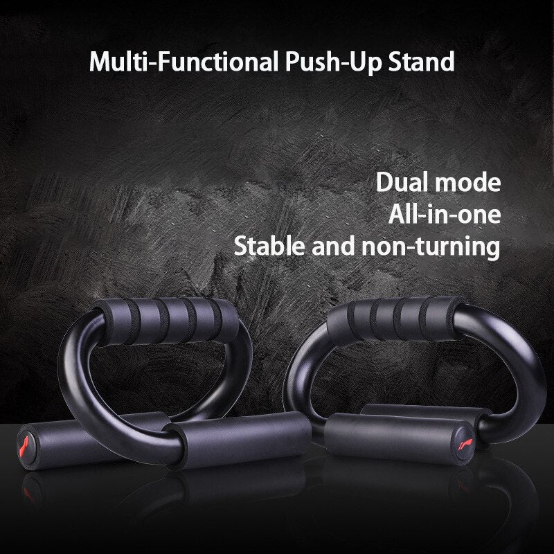 Fitness S Shape Push Up Grip Racks