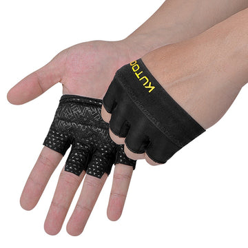 Sport Fitness Weightlifting Gloves Black