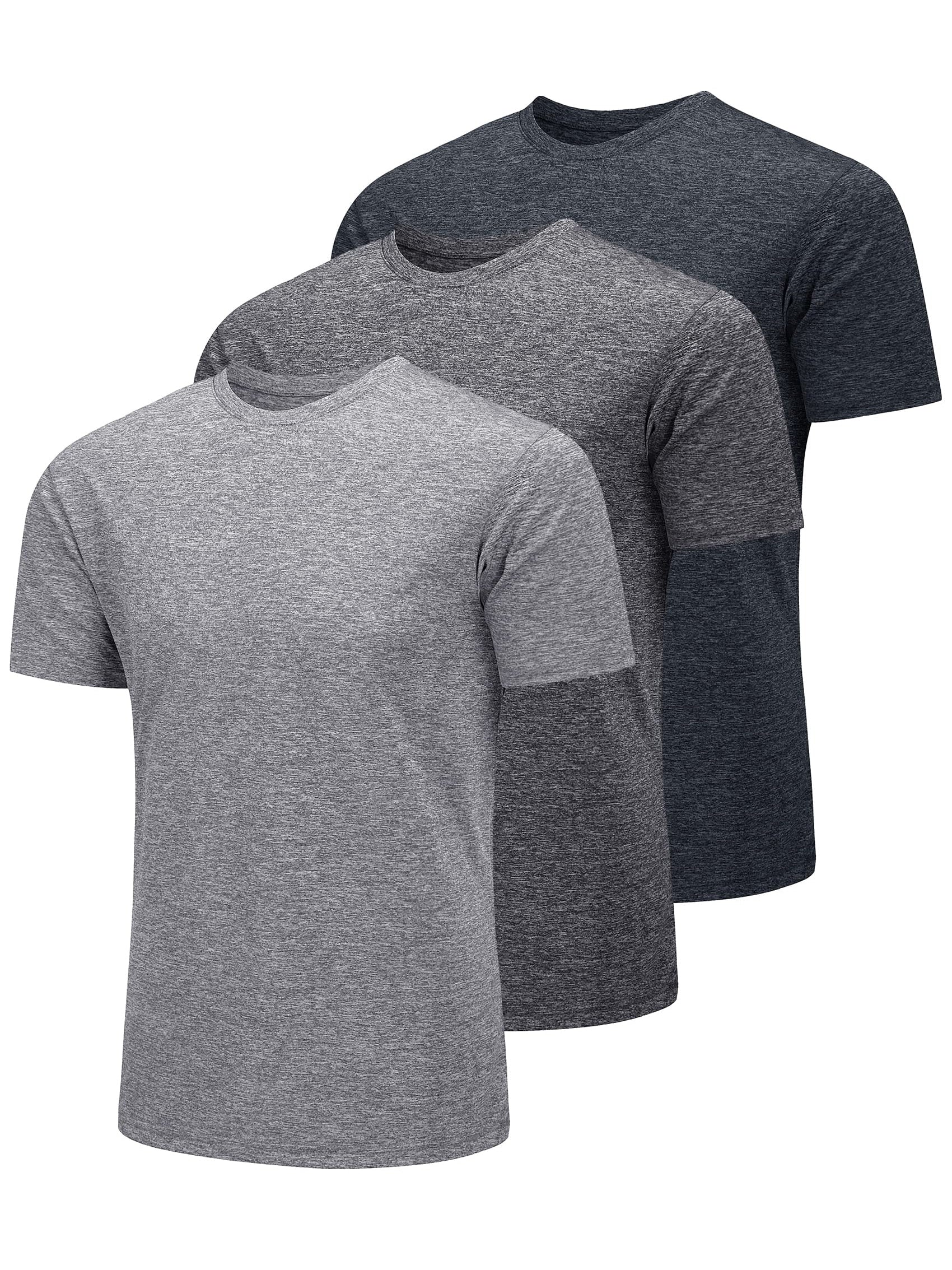 Mens Crew Neck Short Sleeve Shirts Package 6