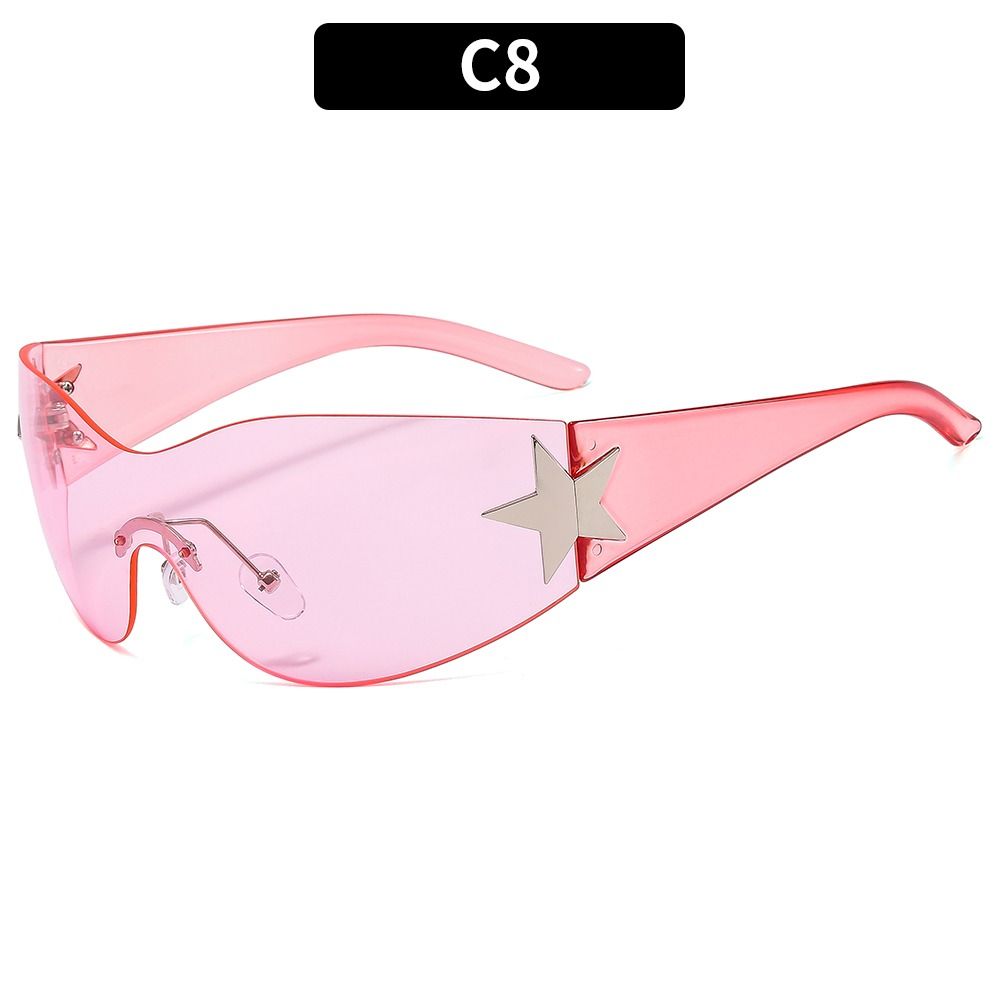 Women Luxury Punk Sports Sunglasses A- C8