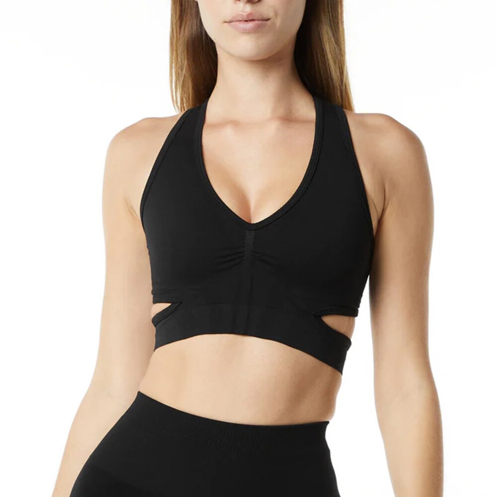 Women's High-Impact Sports Bra Black