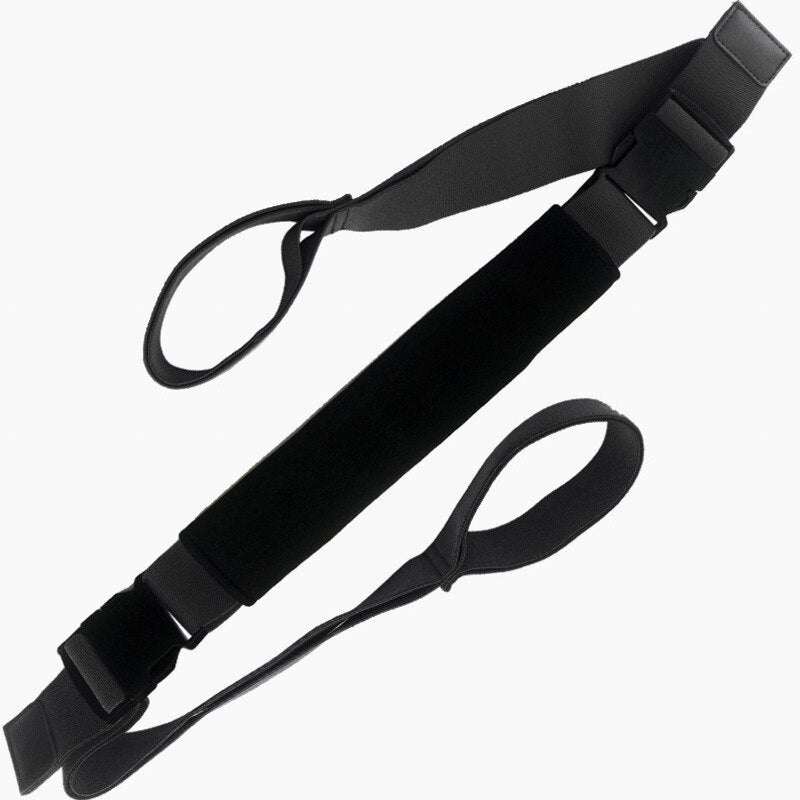 Yoga Stretching Leg Strap black