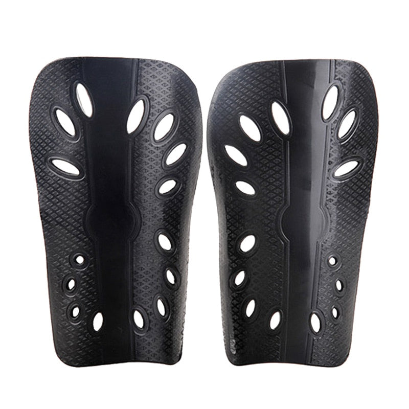 1 Pair Football Shin Pads Black