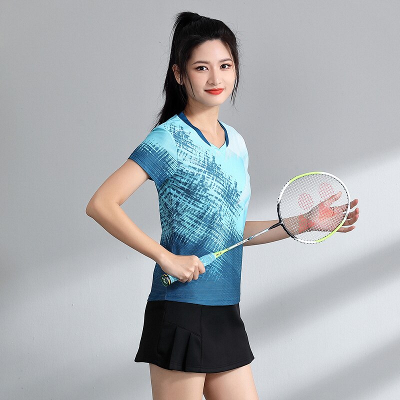 Women Badminton Training Shirts