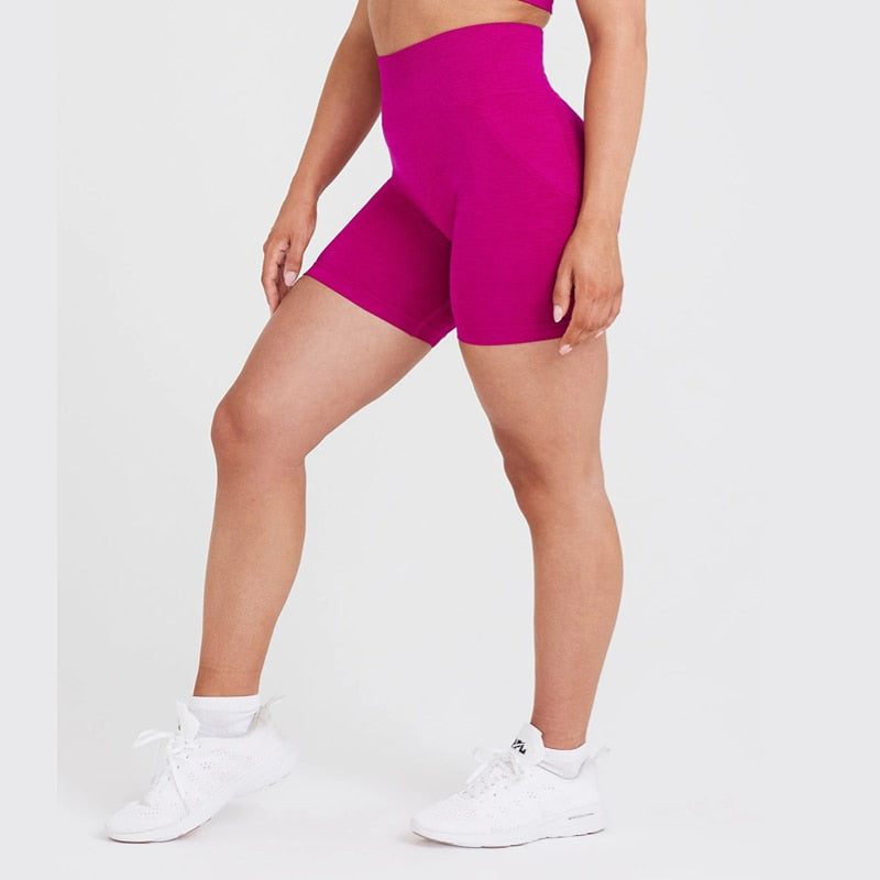 Women Effortless Workout Shorts Fuchsia