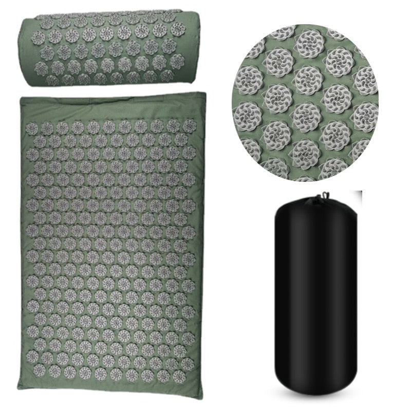 Cushion Shakt Massage Yoga Mat light gray light gra