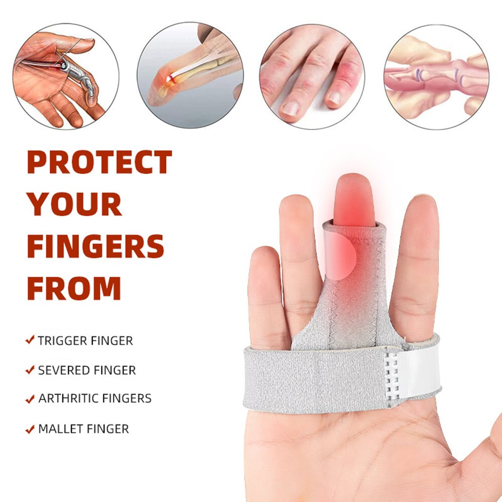 1Pcs Finger Splint Support Trigger