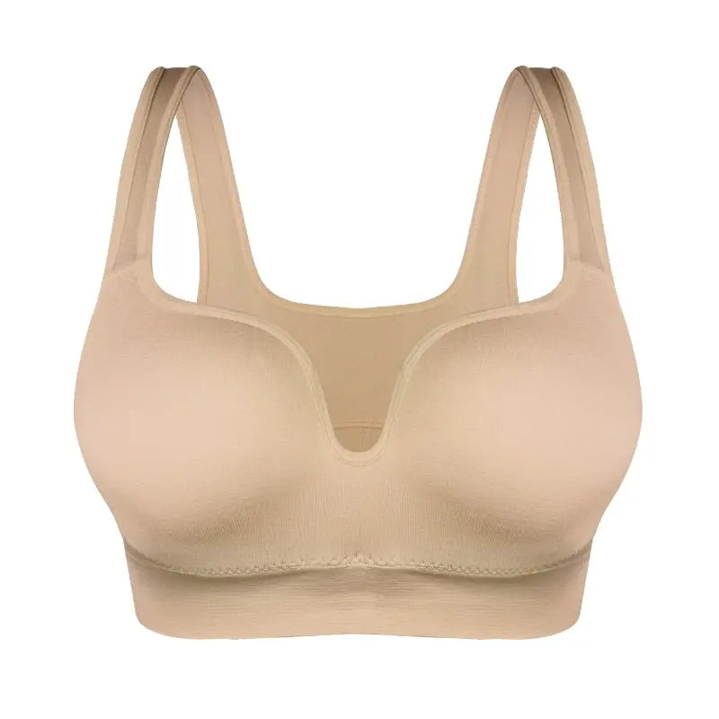 Women Fitness Running Bras fashion apricot