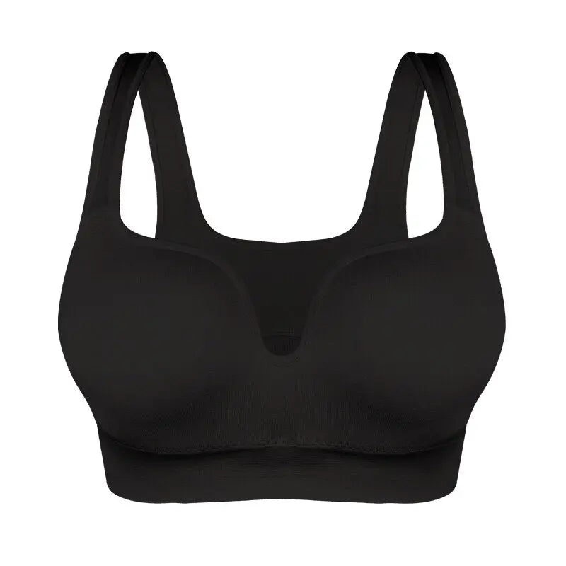 Women Fitness Running Bras classic black