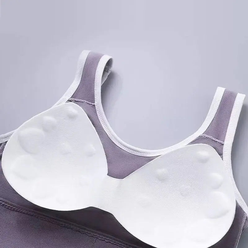 Women Seamless Yoga Sports Bra