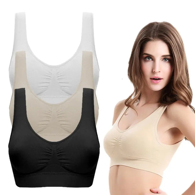 Women Sport Seamless Yoga Bra