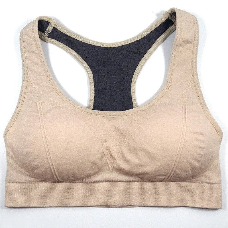 Women Sports Padded Push Up Breathable Bra