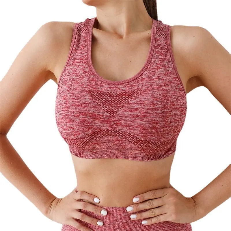 Women Underwear Sport Bra Red