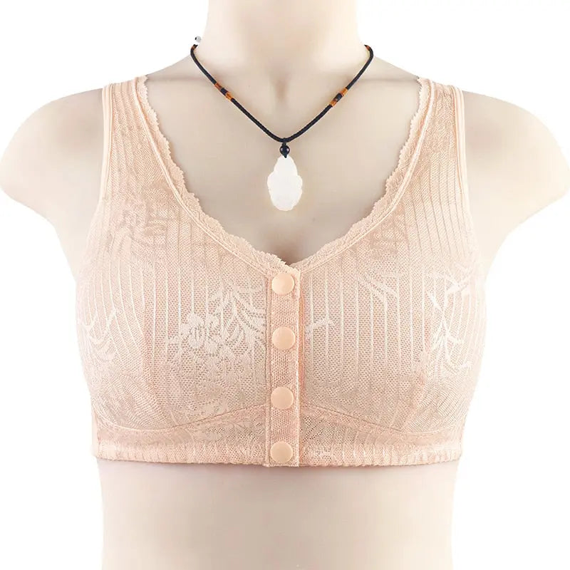 Women Wire Free Bra Skin