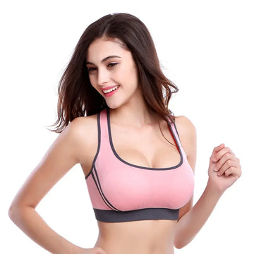 Women Wireless Moving Comfort Sports Bra