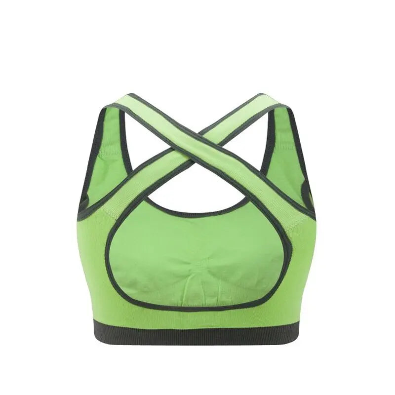 Women Wireless Moving Comfort Sports Bra