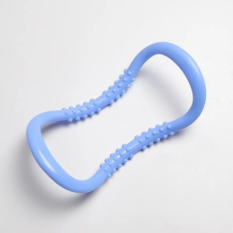 Yoga Exercise Magic Pilates Ring blue