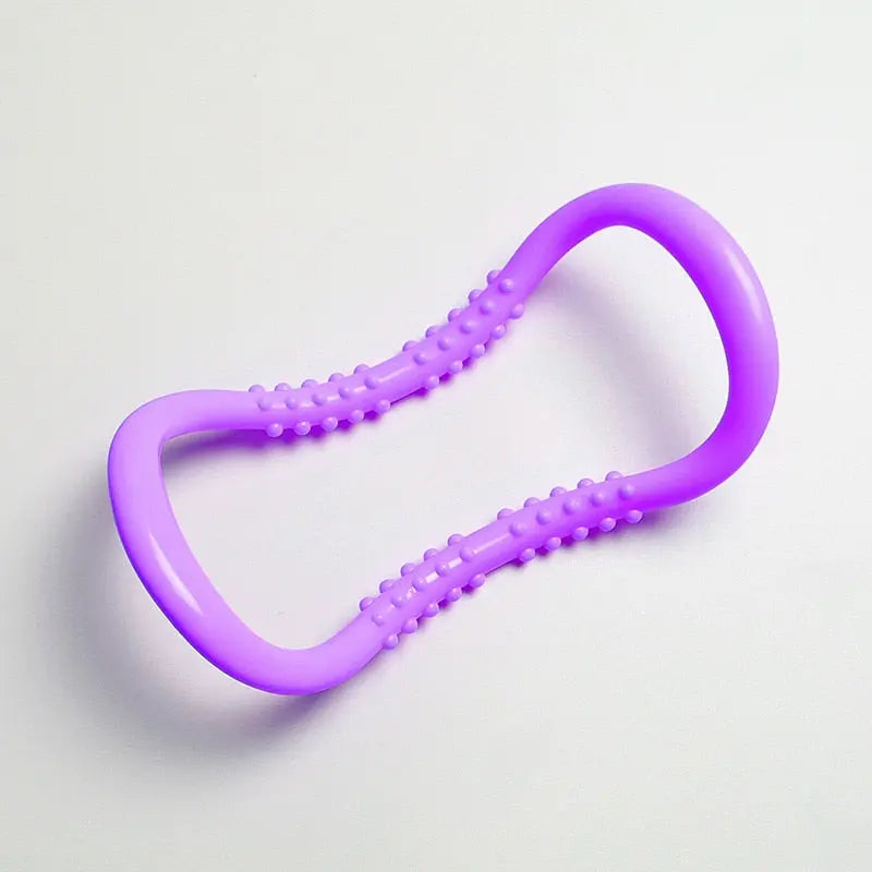 Yoga Exercise Magic Pilates Ring purple