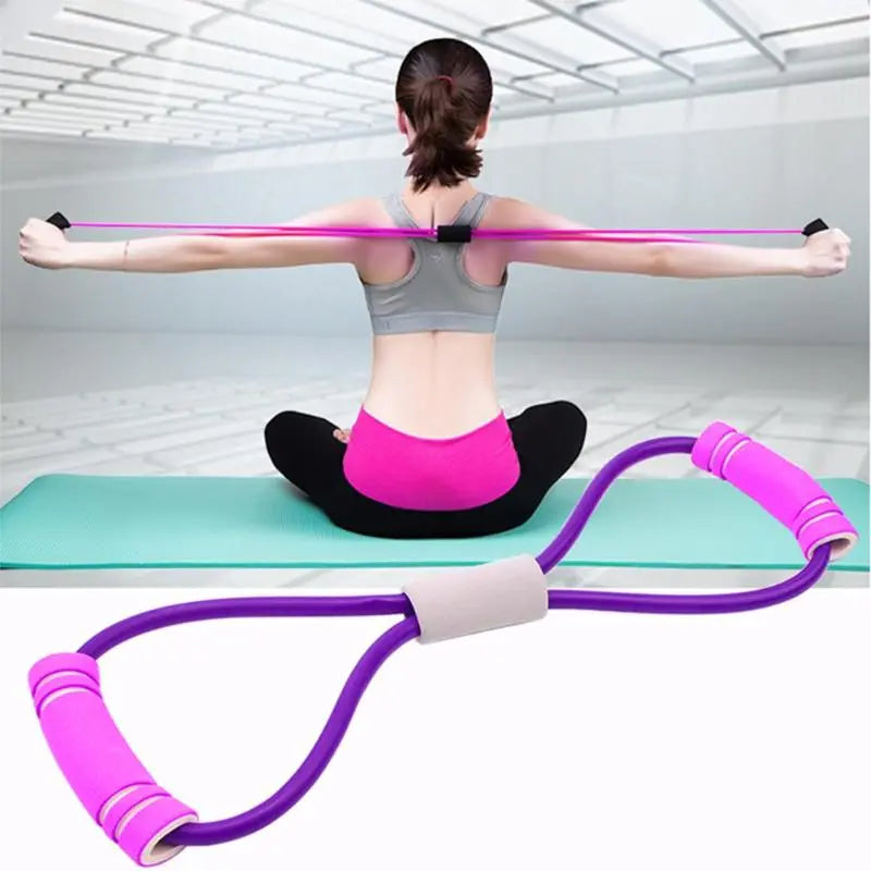 Yoga Fitness Chest Expander Rope