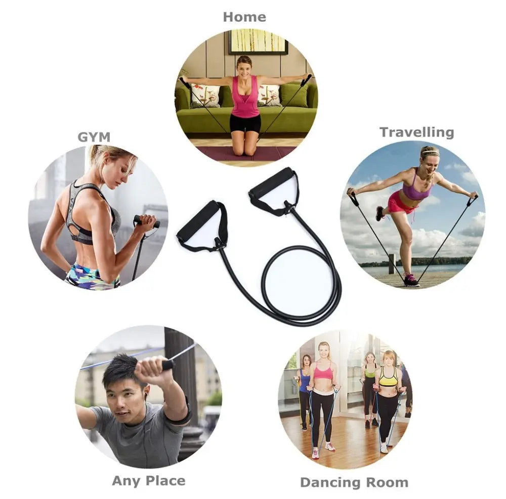 Yoga Pull Rope Elastic Resistance Bands