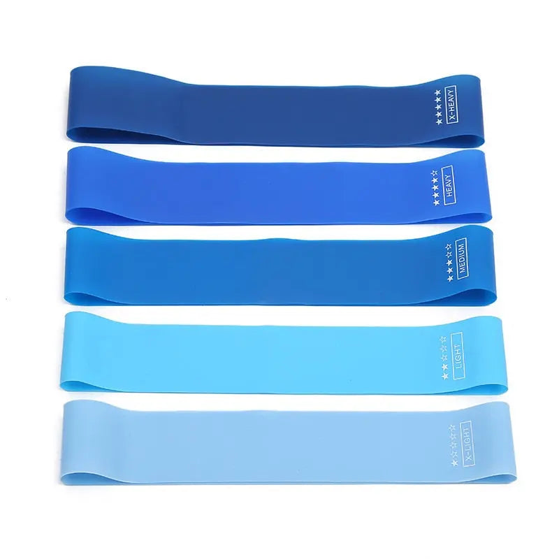 Yoga Resistance Rubber Bands 5pcs blue 1