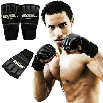 Men PU Leather Boxing Gloves