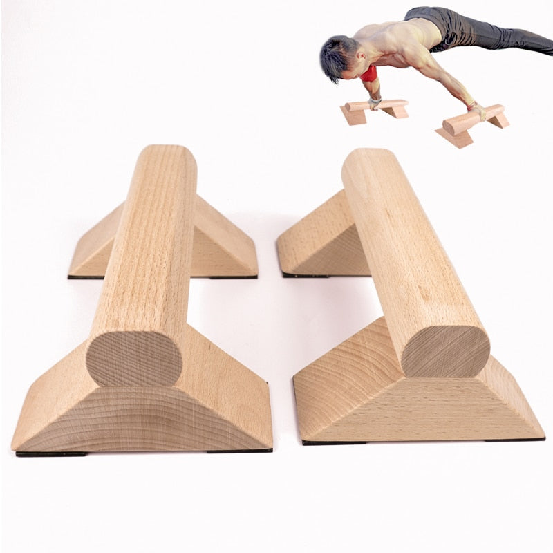 Home Wooden Push Up Bars