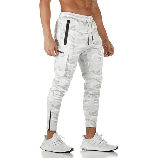 Men Multi-pocket Gym Track Pants