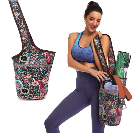 Fashion Canvas Yoga Mat Bag