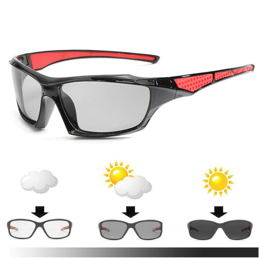 Man Photochromic Cycling Sunglasses