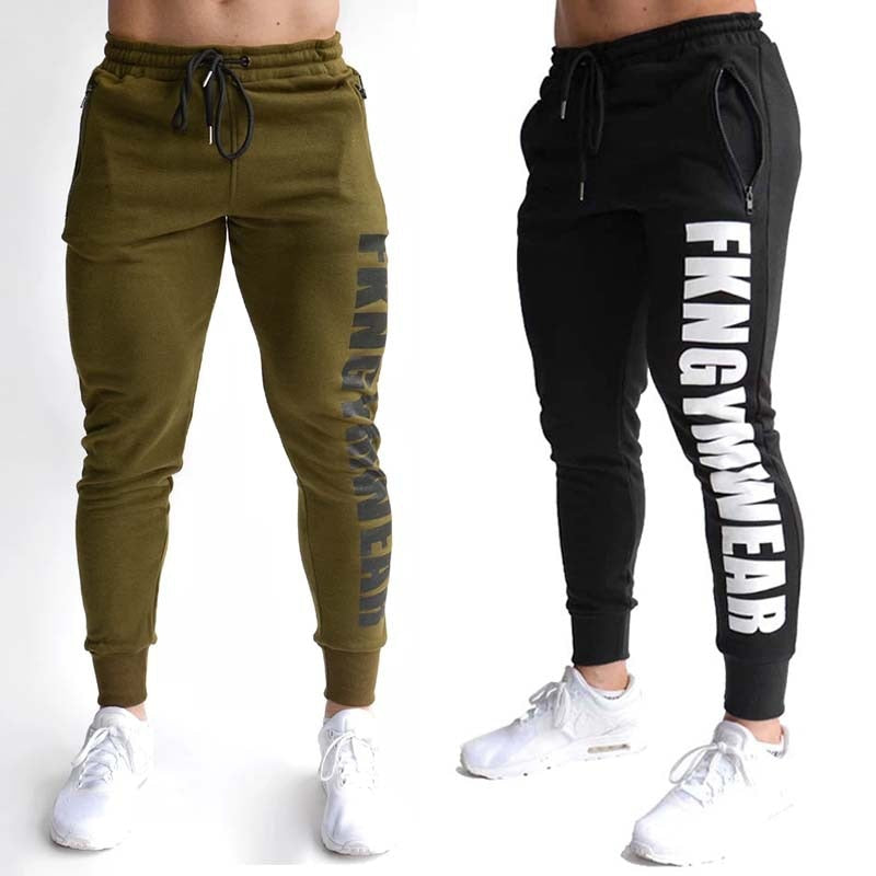 Men Cotton Gym Fitness Pants