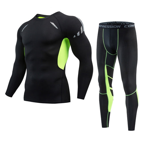 Mens Dry Fit Gym Sport Suit