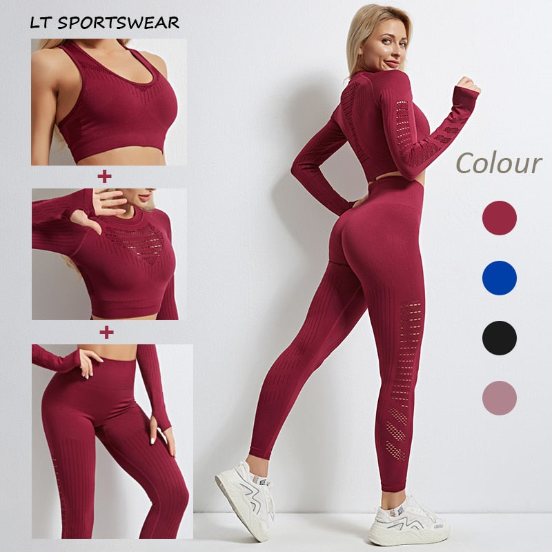 Women Seamless Yoga Set