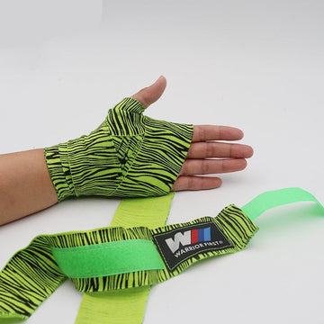 Zebra Pattern Boxing Handwraps