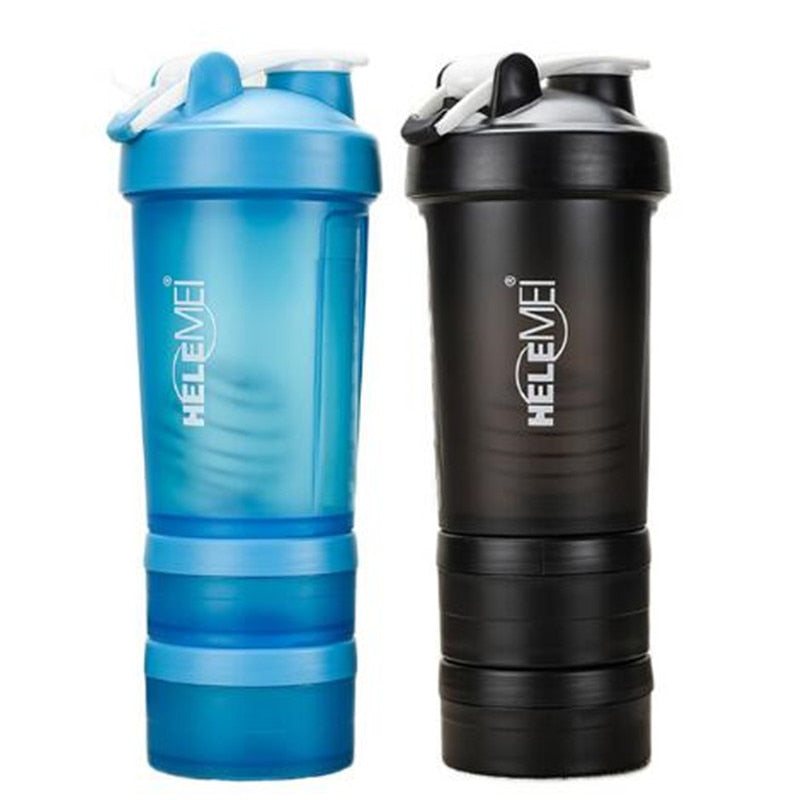 New Whey Protein Powder Shaker Bottles