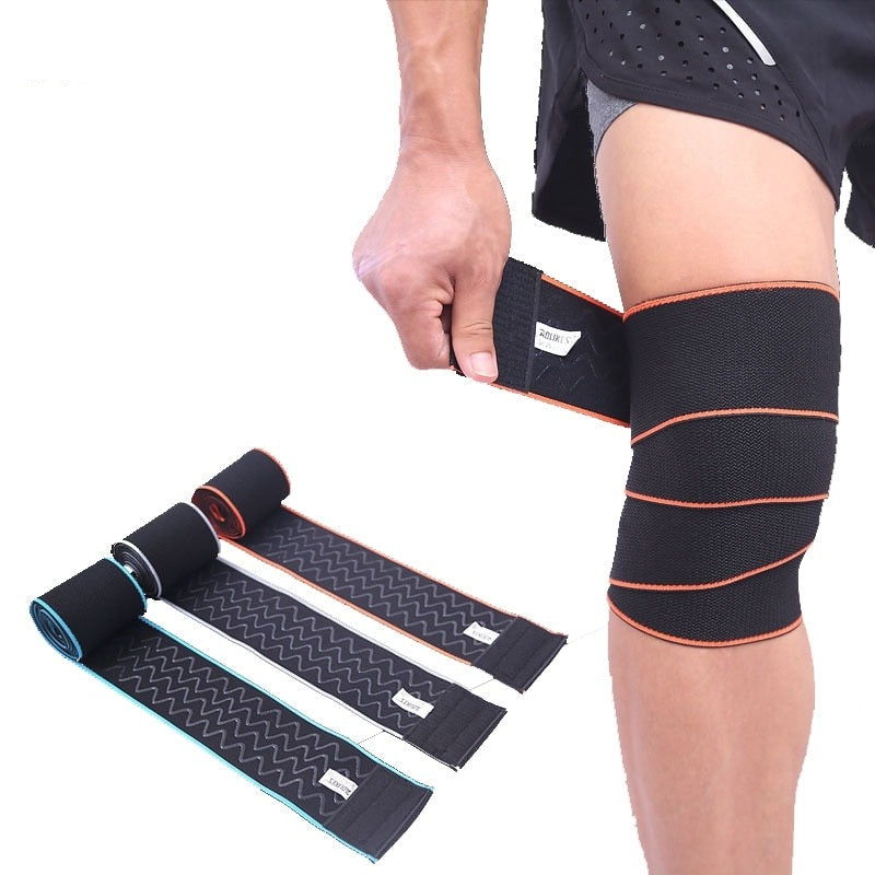 Wrapped Compression Protective Knee Bandages