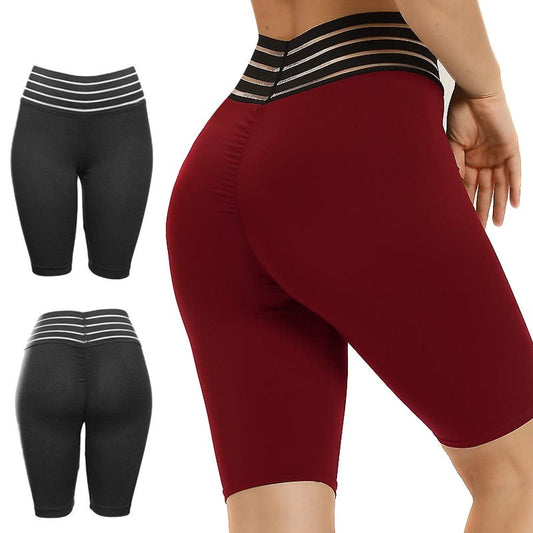 Women Newly High Waist Yoga Shorts