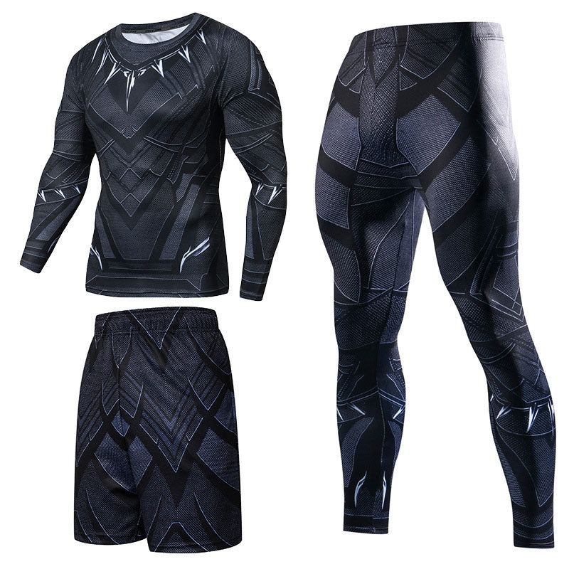 Men Superhero Compression Sport Suits